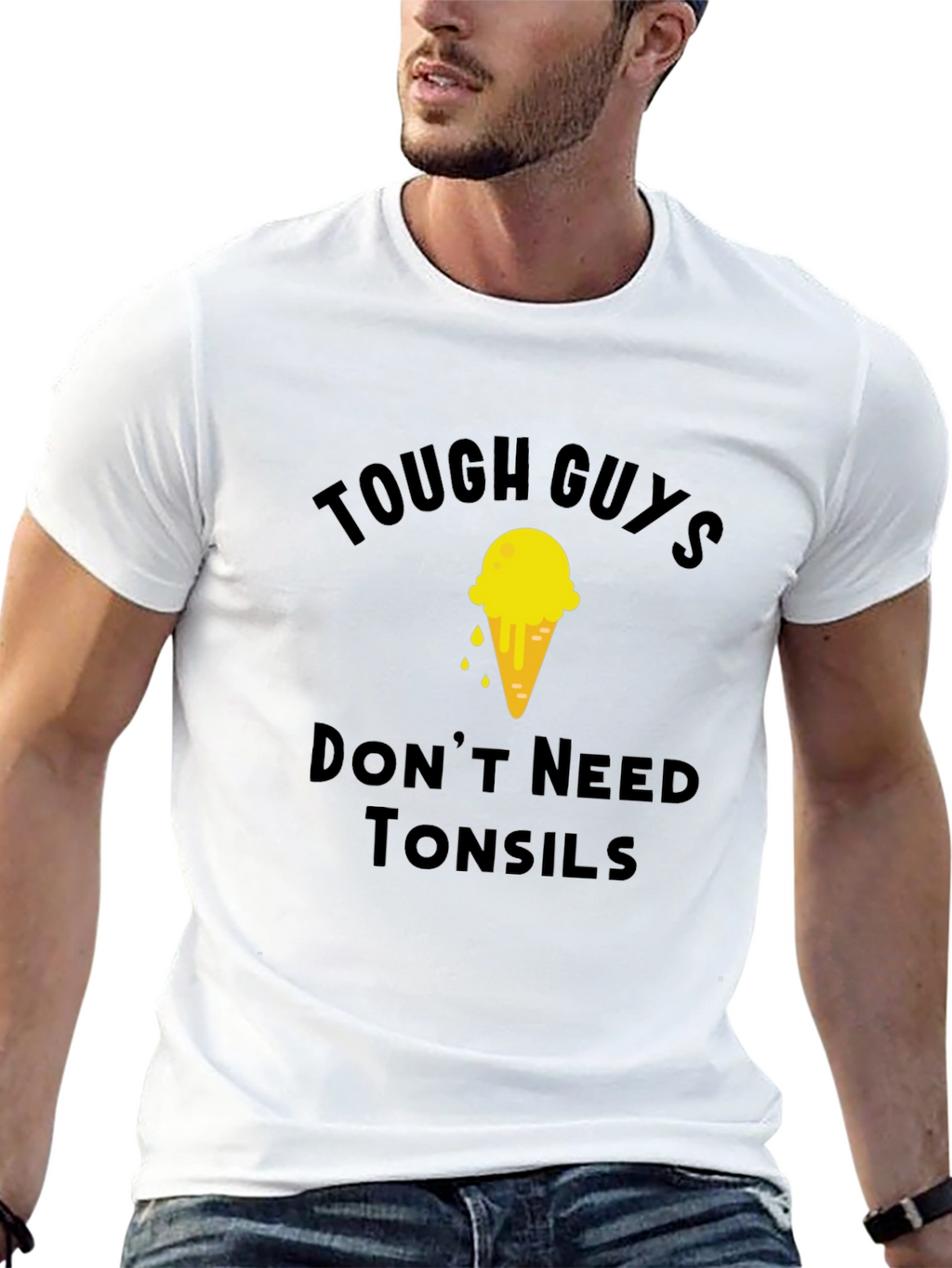 Tough Guys Ice Cream Graphic Tee