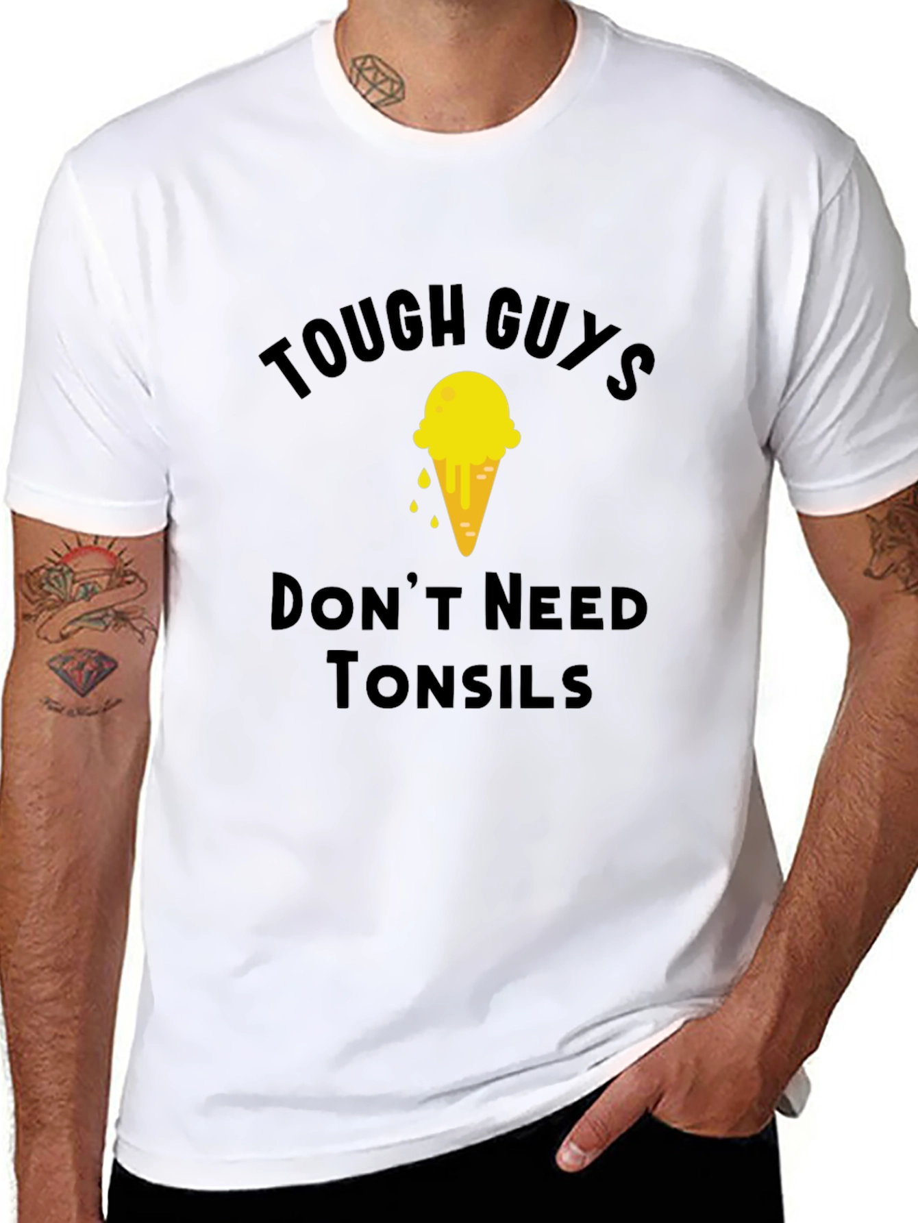Tough Guys Ice Cream Graphic Tee