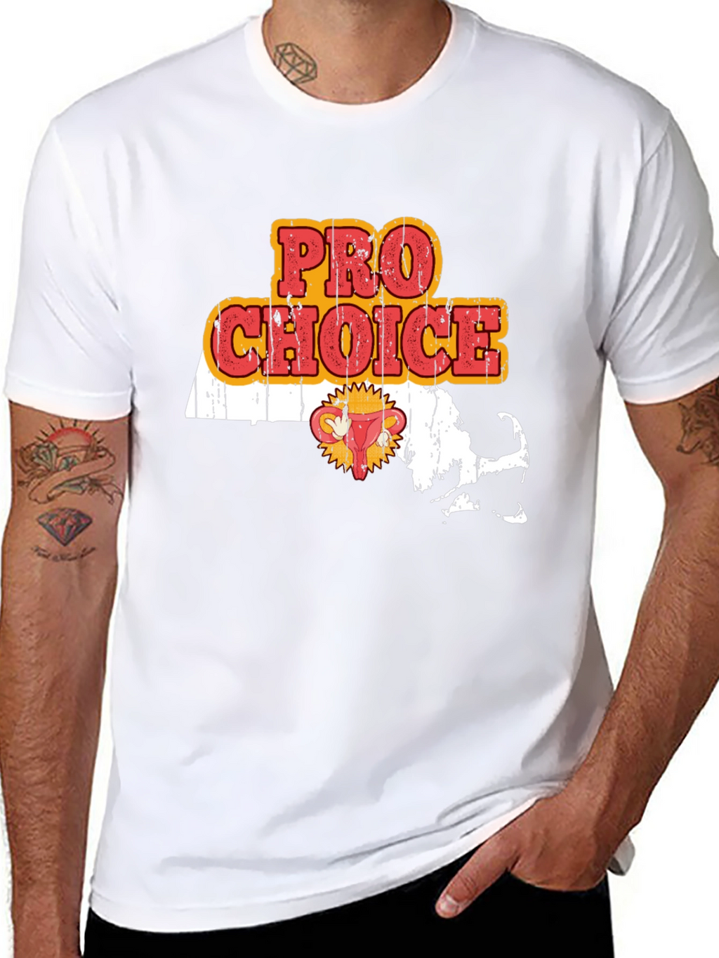 Pro Choice Massachusetts T-Shirt