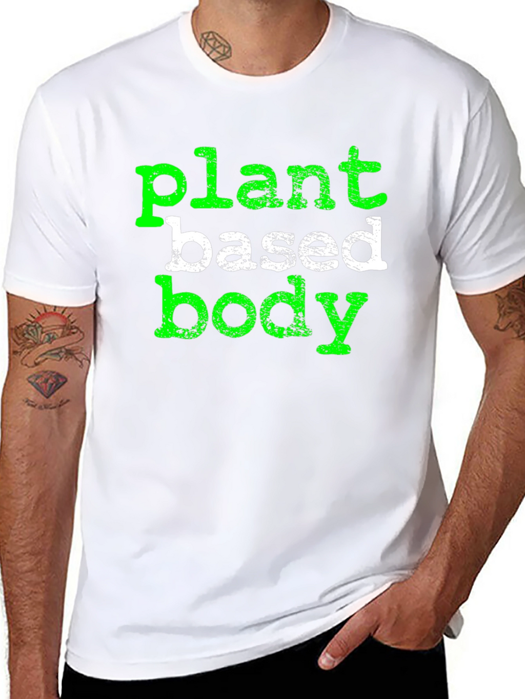 Plant Based Body T-Shirt - Vegan Lifestyle Tee