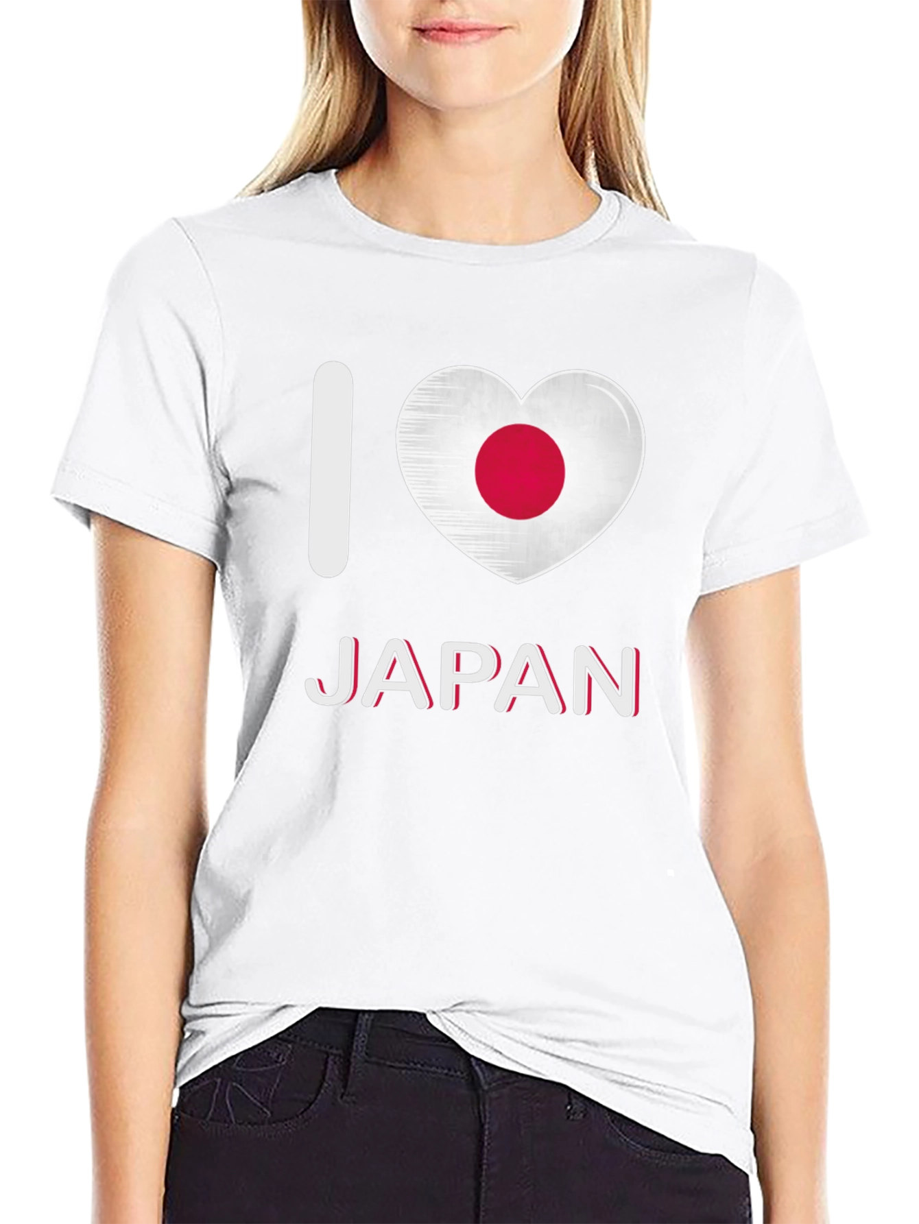 I Love Japan T-Shirt - Black Graphic Tee