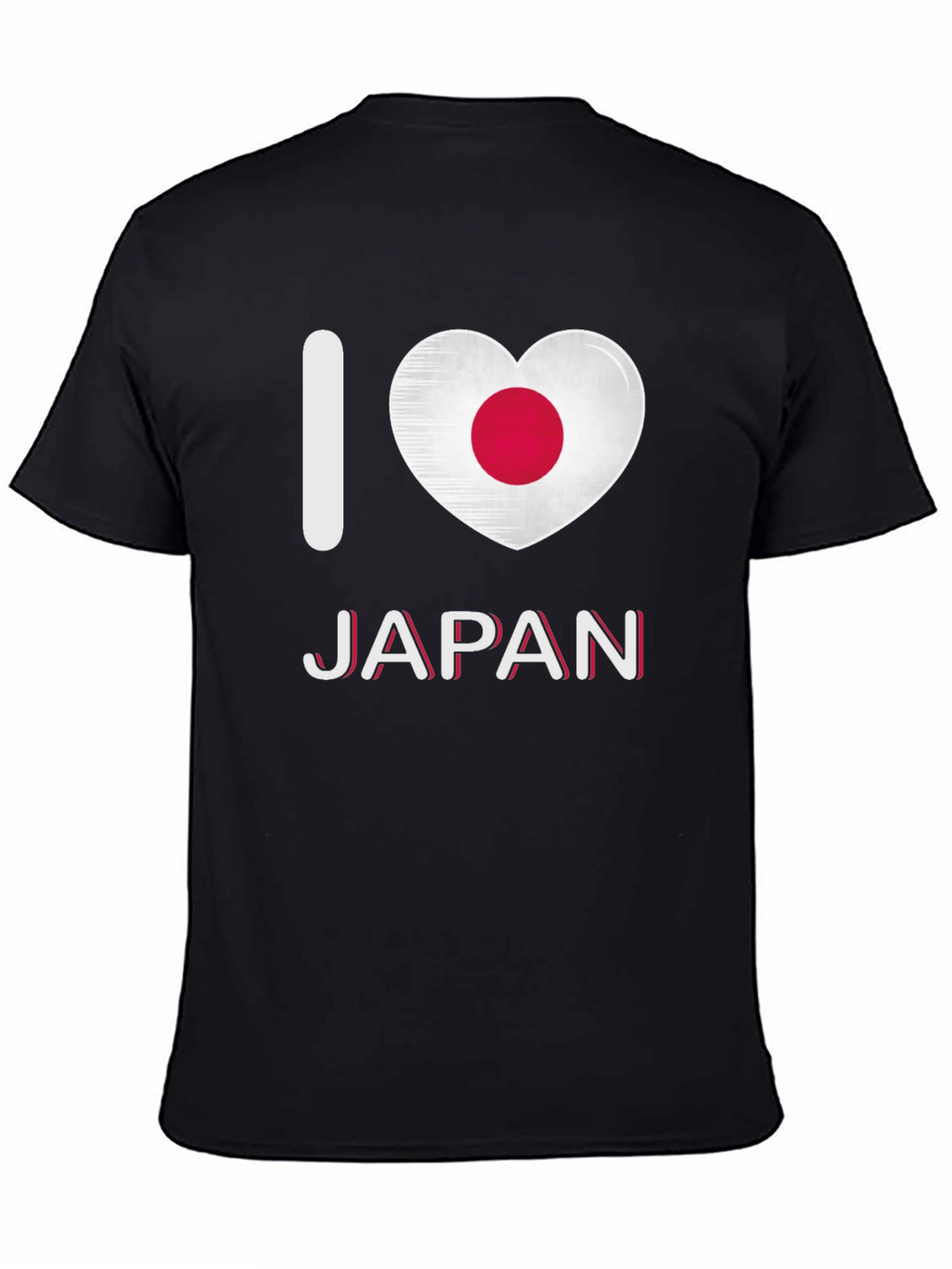 I Love Japan T-Shirt - Black Graphic Tee