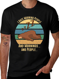 I Hate Morning People Bear T-Shirt