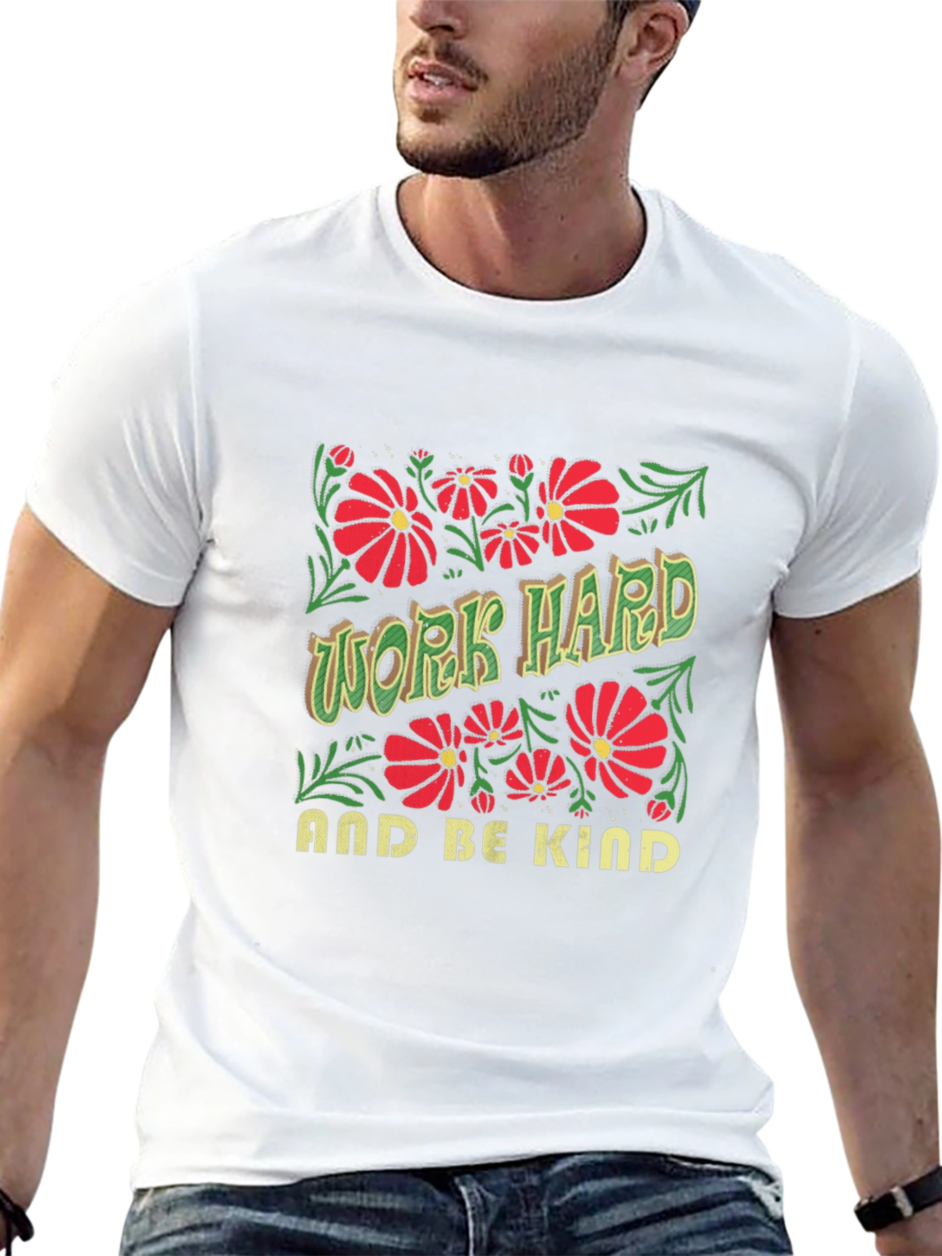 Work Hard Be Kind Graphic Tee