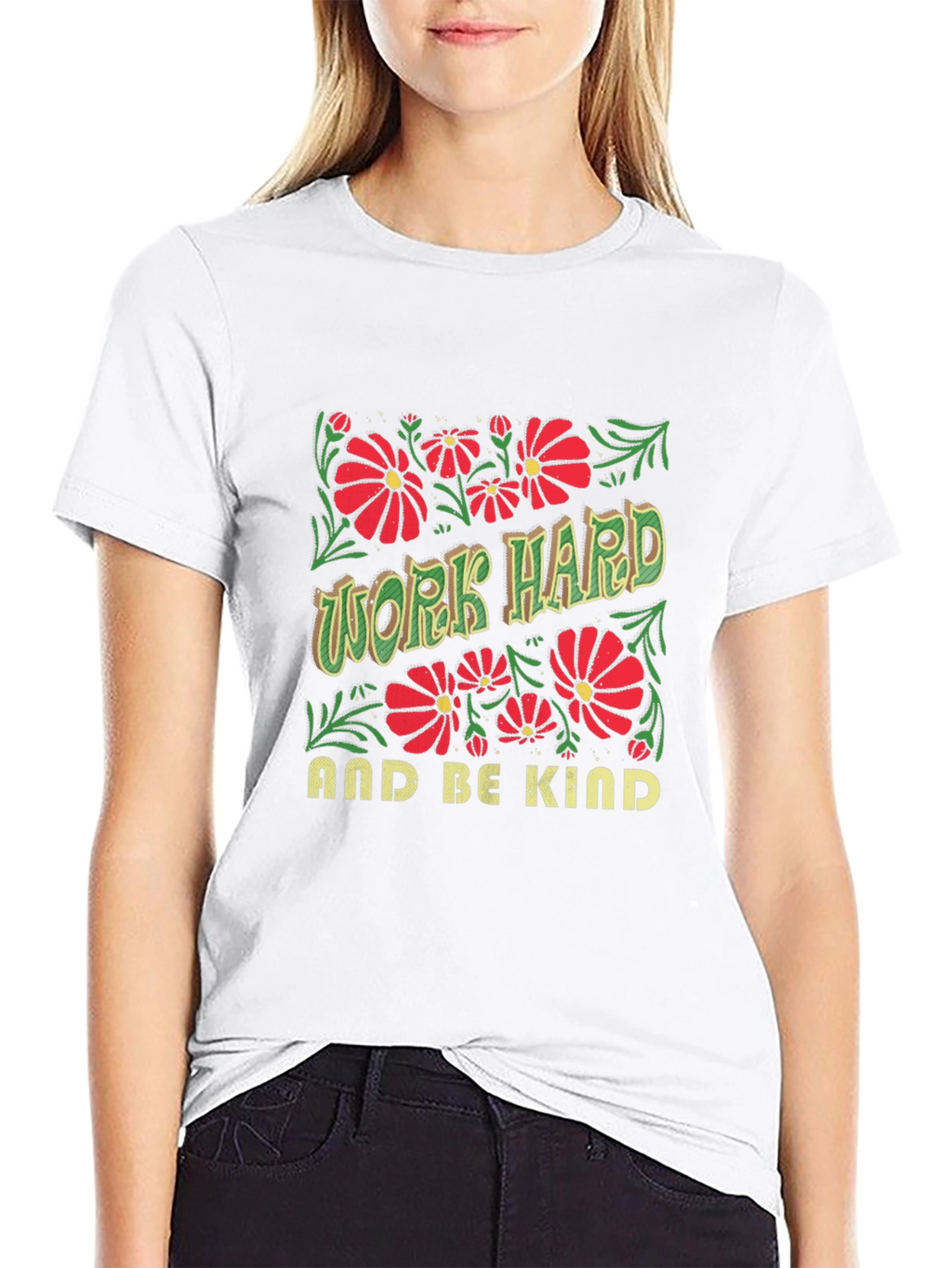 Work Hard Be Kind Graphic Tee