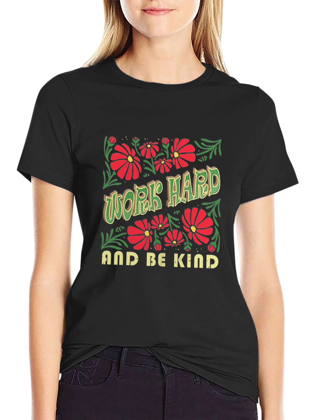 Work Hard Be Kind Graphic Tee