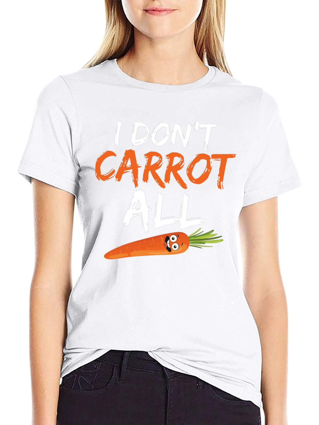 Funny Carrot Pun T-Shirt - I Dont Carrot All
