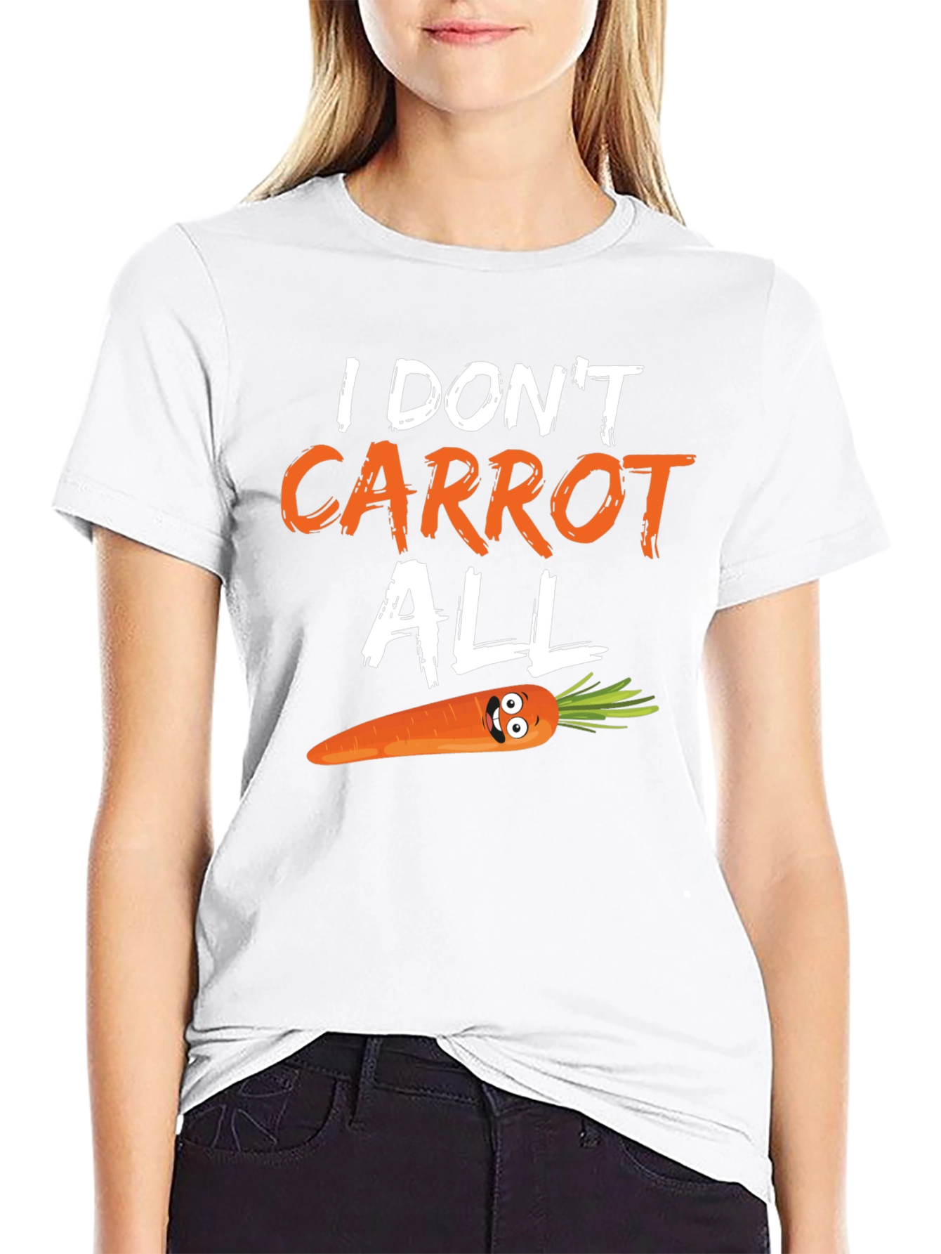 Funny Carrot Pun T-Shirt - I Dont Carrot All