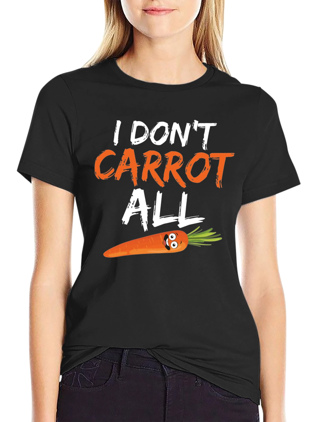 Funny Carrot Pun T-Shirt - I Dont Carrot All