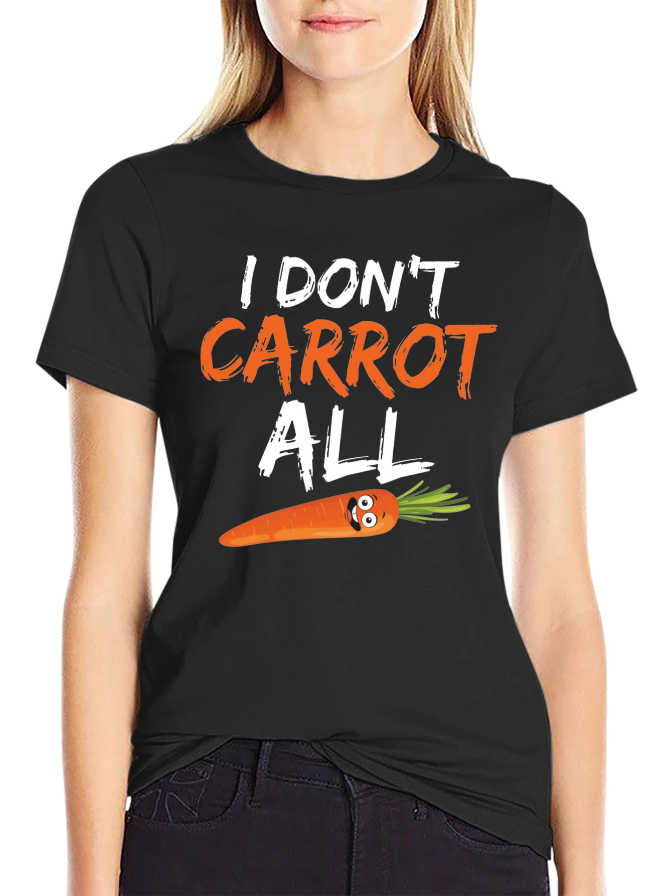Funny Carrot Pun T-Shirt - I Dont Carrot All