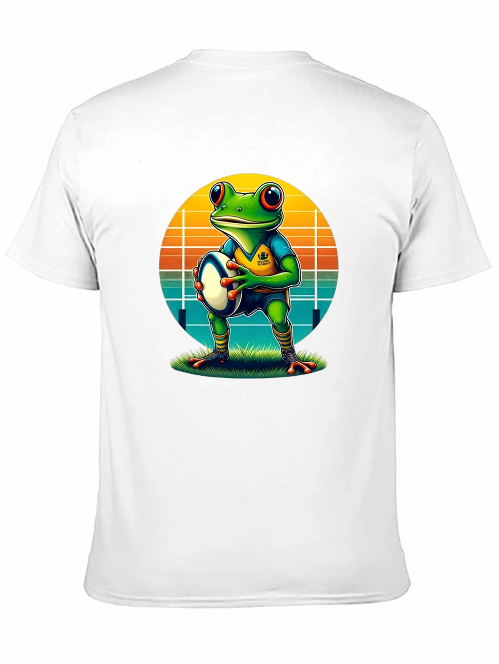 Frog Rugby T-Shirt - Unique Graphic Tee