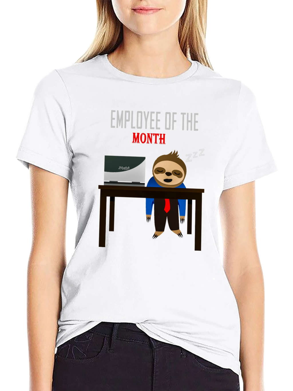 Employee of the Month Sloth T-Shirt