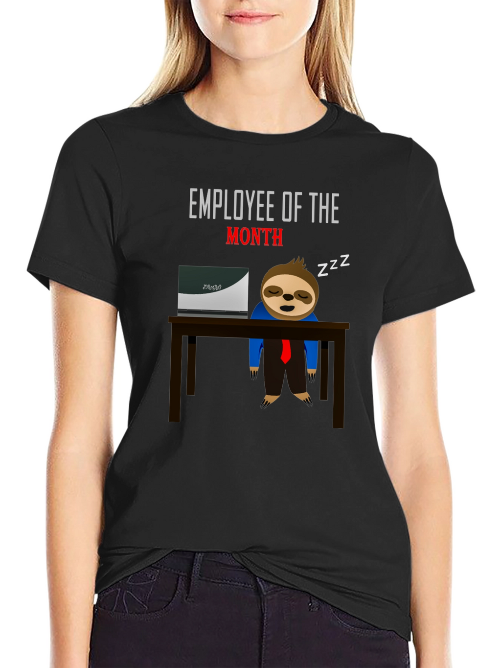 Employee of the Month Sloth T-Shirt