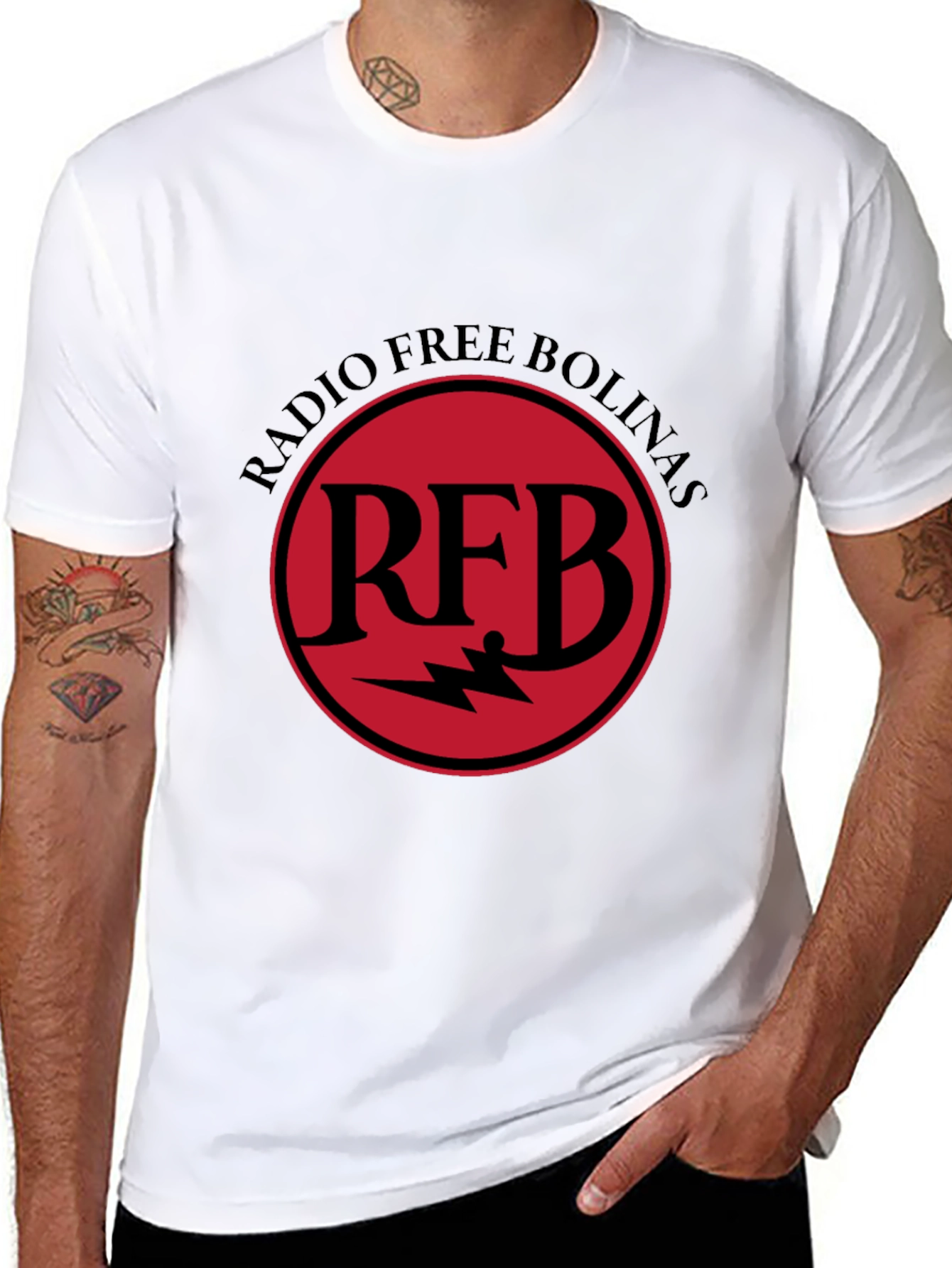 Radio Free Bolinas RFB Graphic Tee