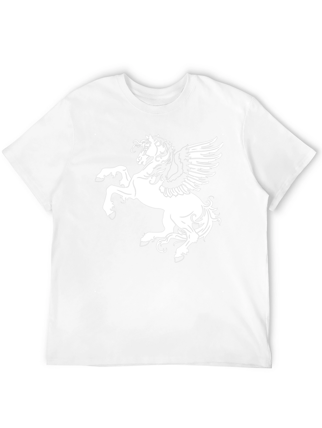 Pegasus Graphic Tee - Black Cotton