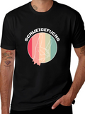 Schweigefuchs Graphic Tee - Retro Style