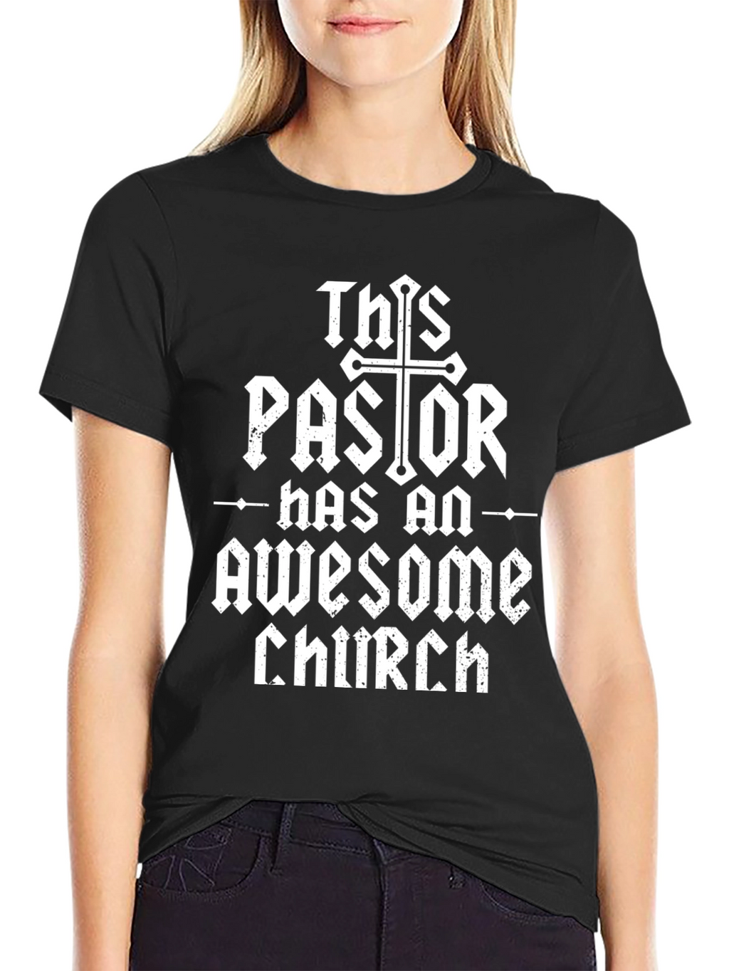 This Pastor Has an Awesome Church T-Shirt