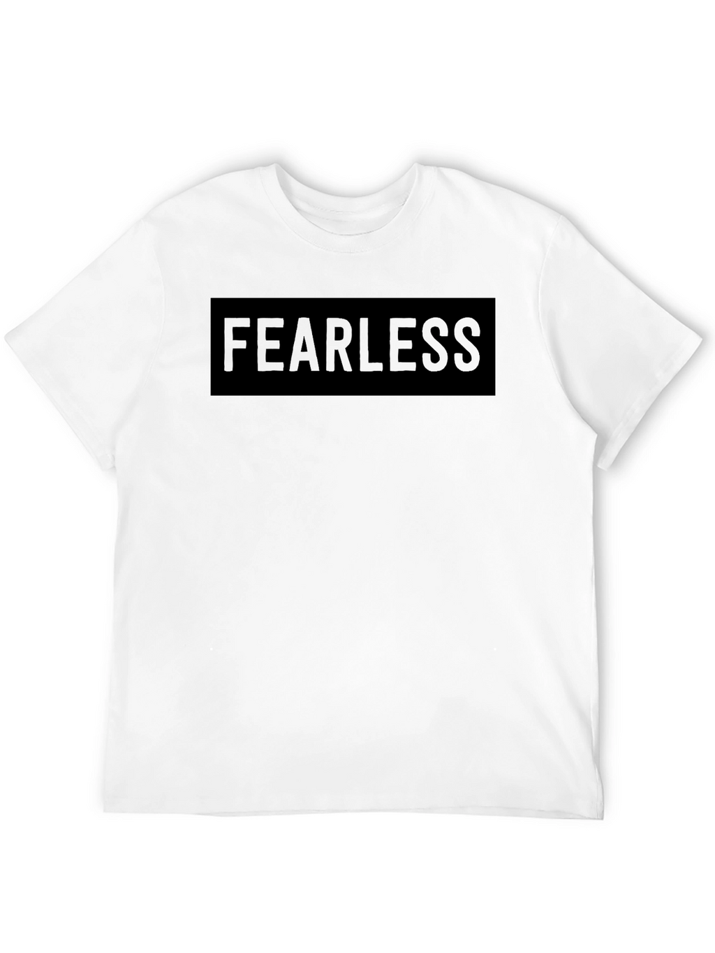 Fearless Black Crewneck T-Shirt