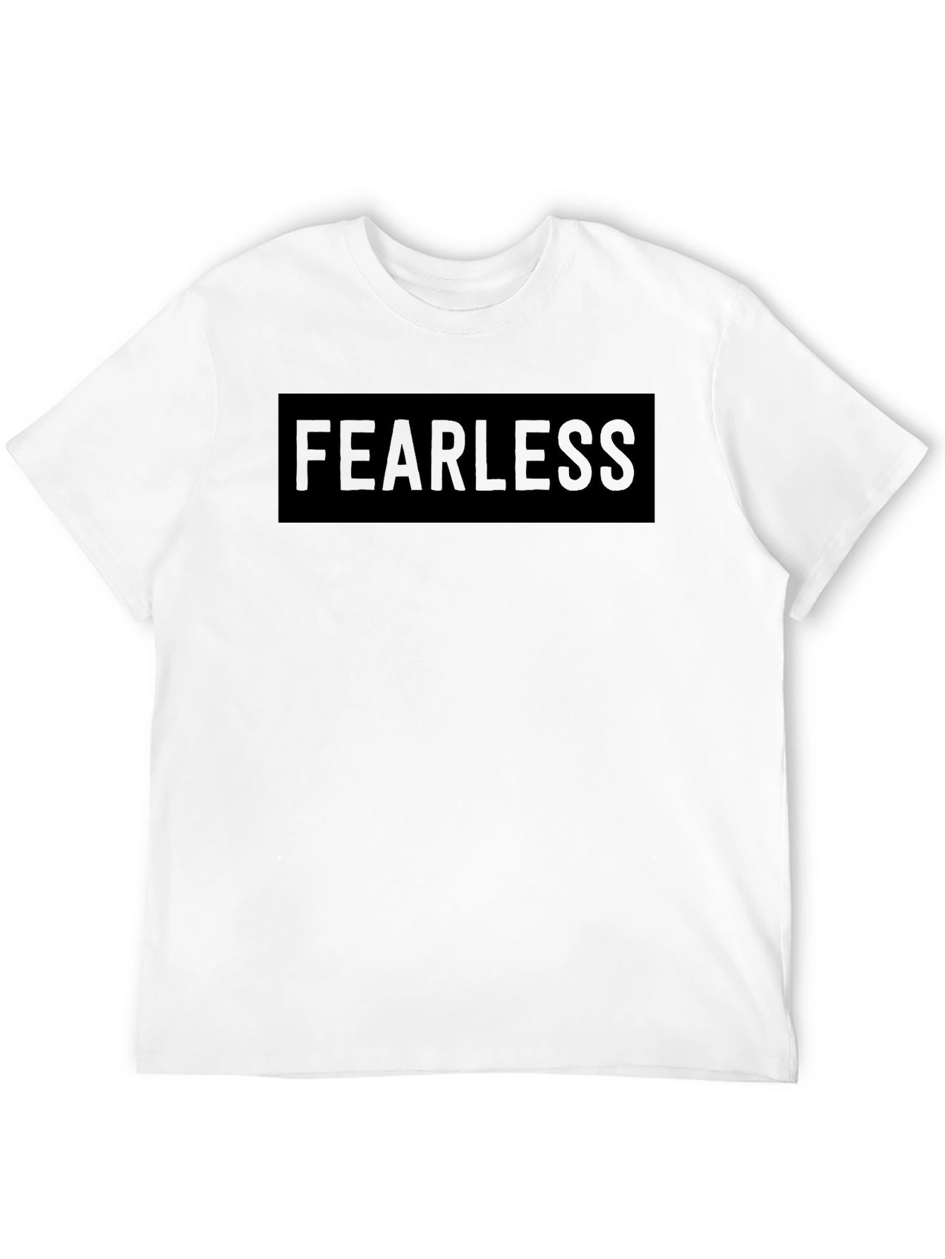 Fearless Black Crewneck T-Shirt