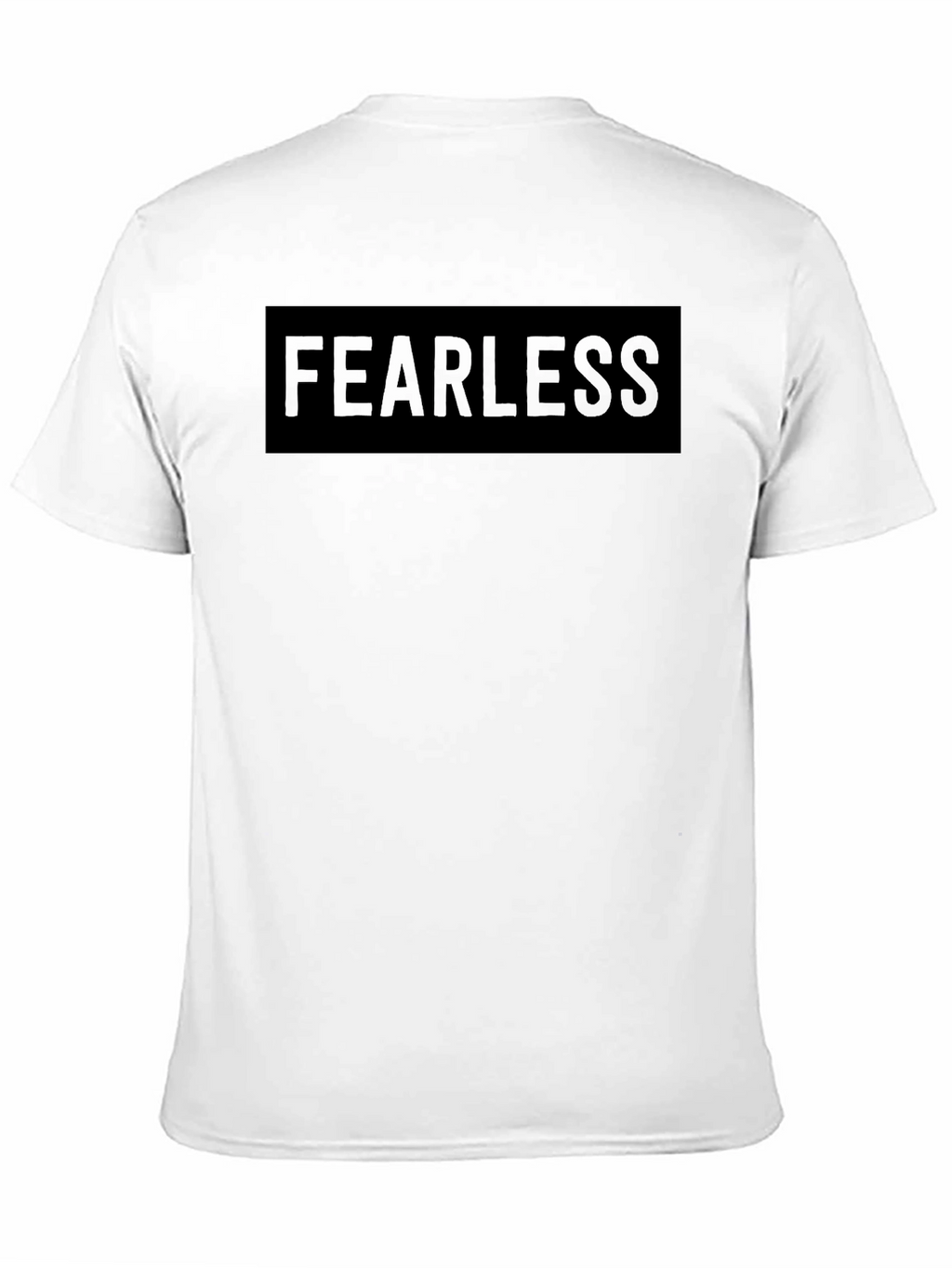 Fearless Black Crewneck T-Shirt