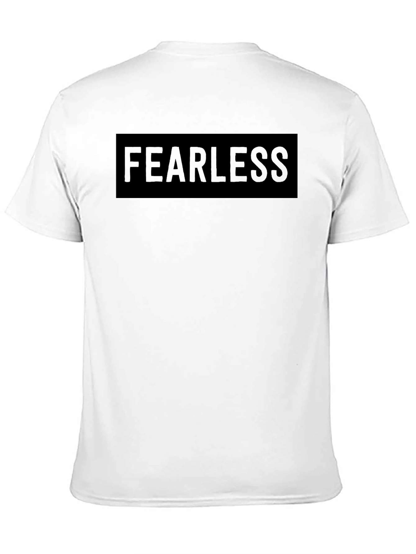 Fearless Black Crewneck T-Shirt