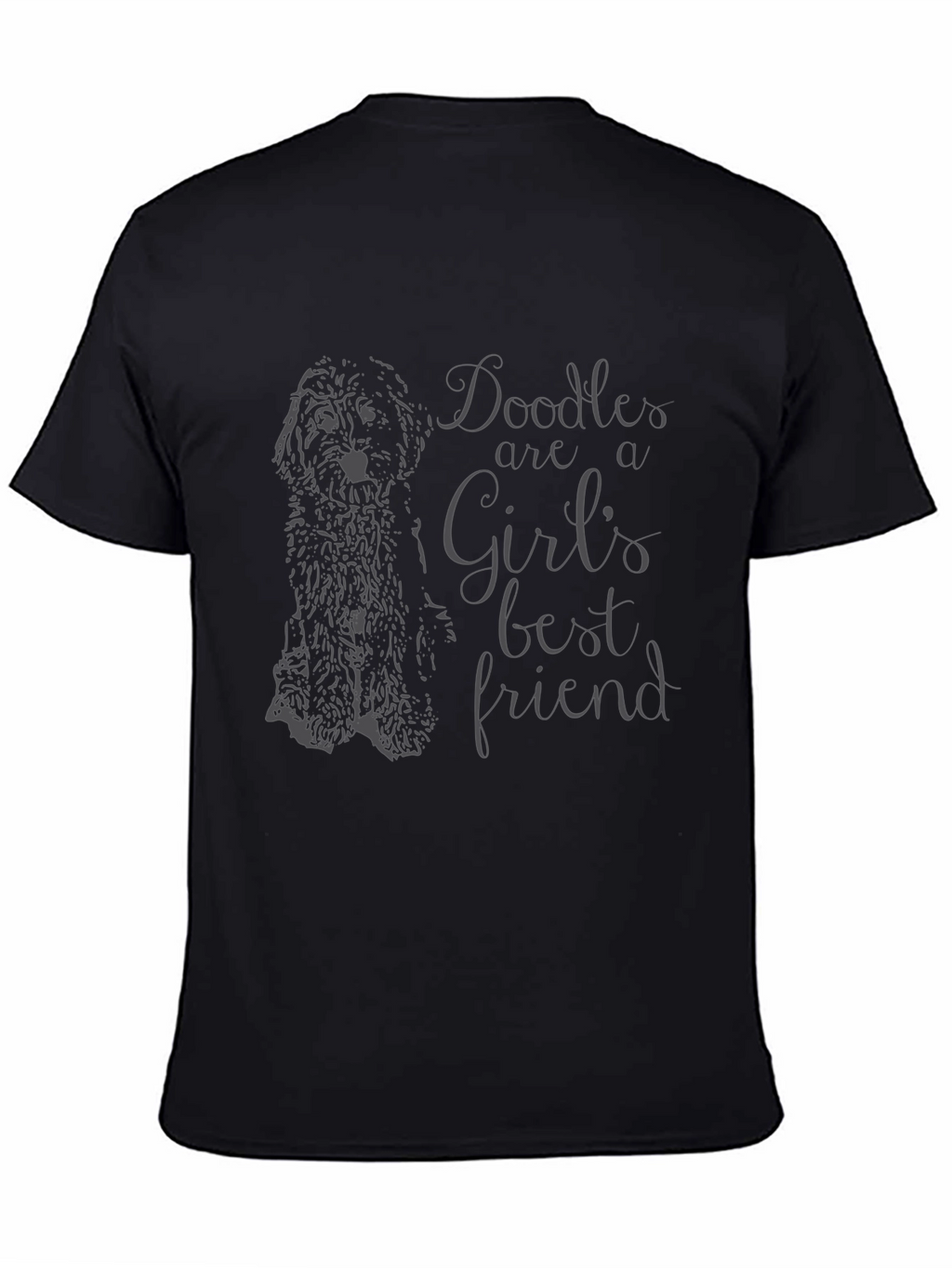Doodle Dog Lover T-Shirt - Girls Best Friend Tee