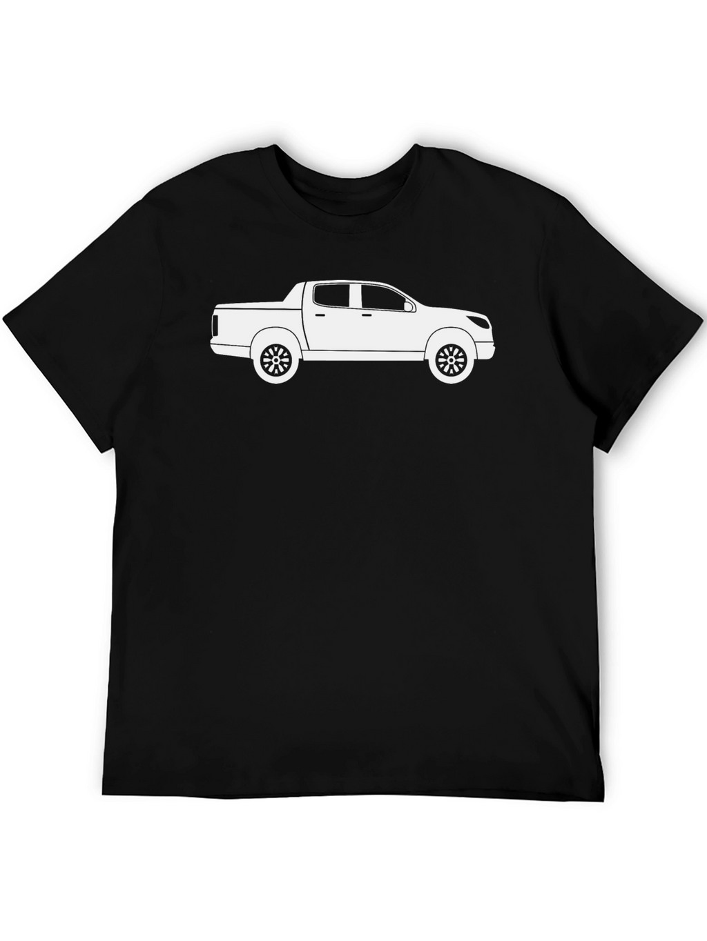 Truck Graphic T-Shirt - Black Cotton Tee