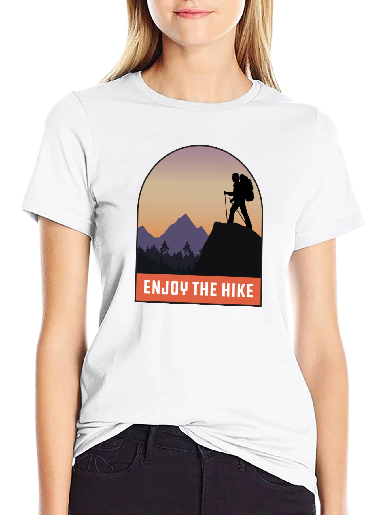 Enjoy the Hike Graphic Tee - Adventure Awaits!
