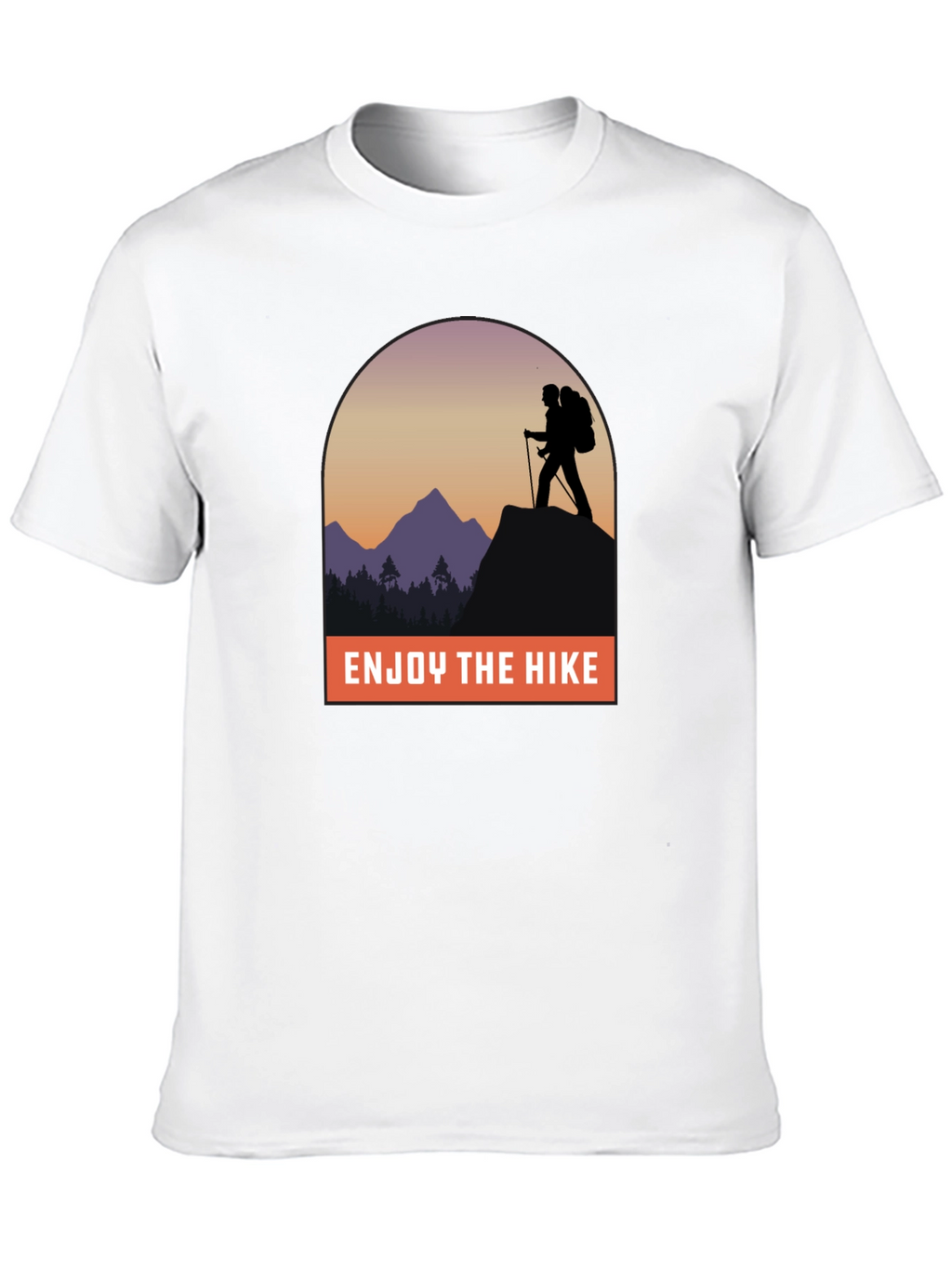 Enjoy the Hike Graphic Tee - Adventure Awaits!