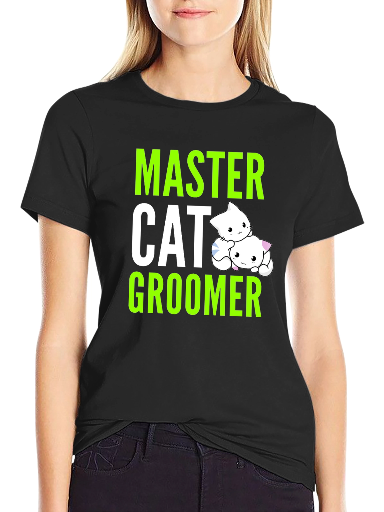 Master Cat Groomer Graphic Tee