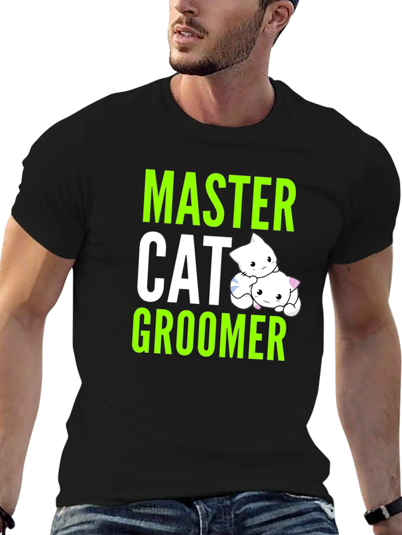Master Cat Groomer Graphic Tee