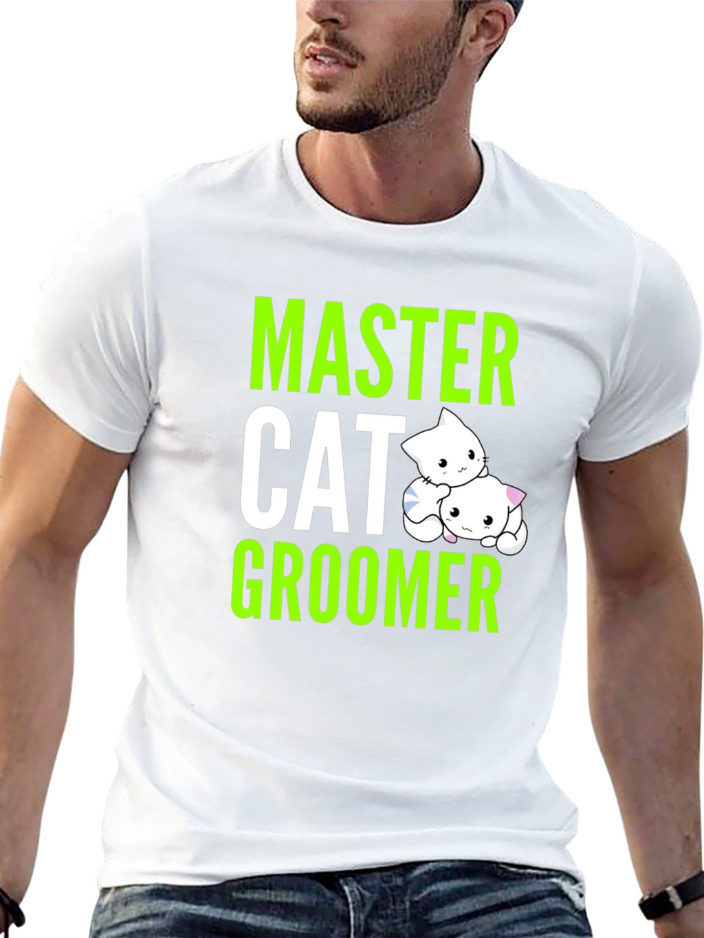 Master Cat Groomer Graphic Tee