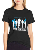 Keep Running Graphic Tee