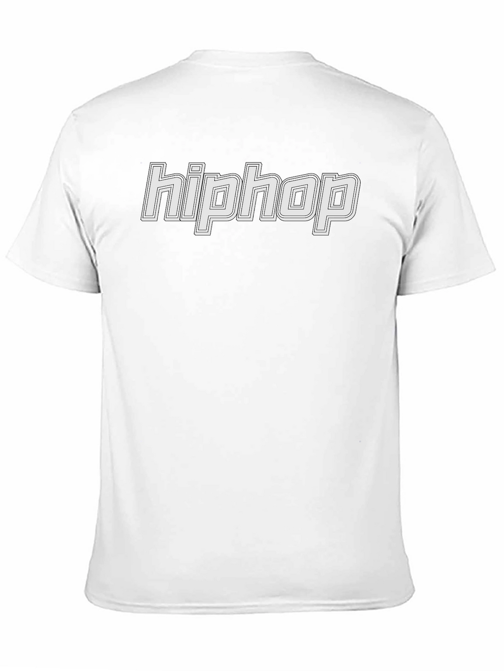 Hip Hop Graphic T-Shirt - Black