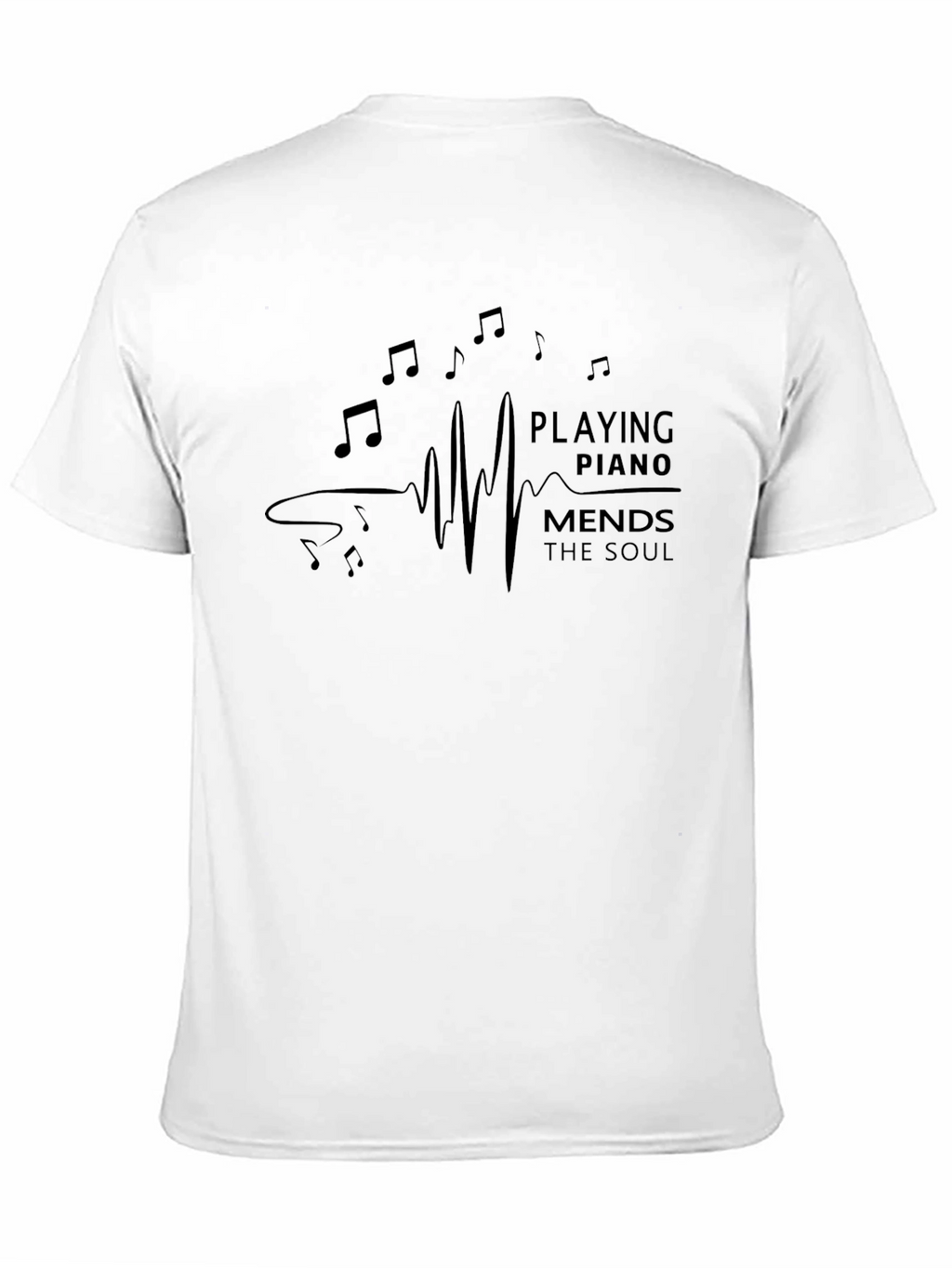 Playing Piano Mends the Soul T-Shirt
