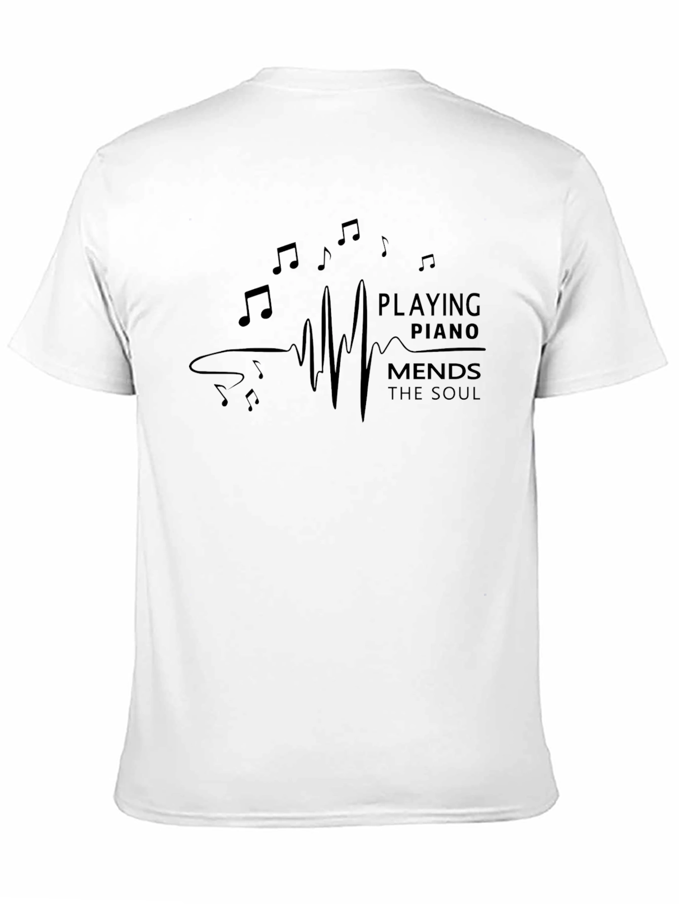 Playing Piano Mends the Soul T-Shirt