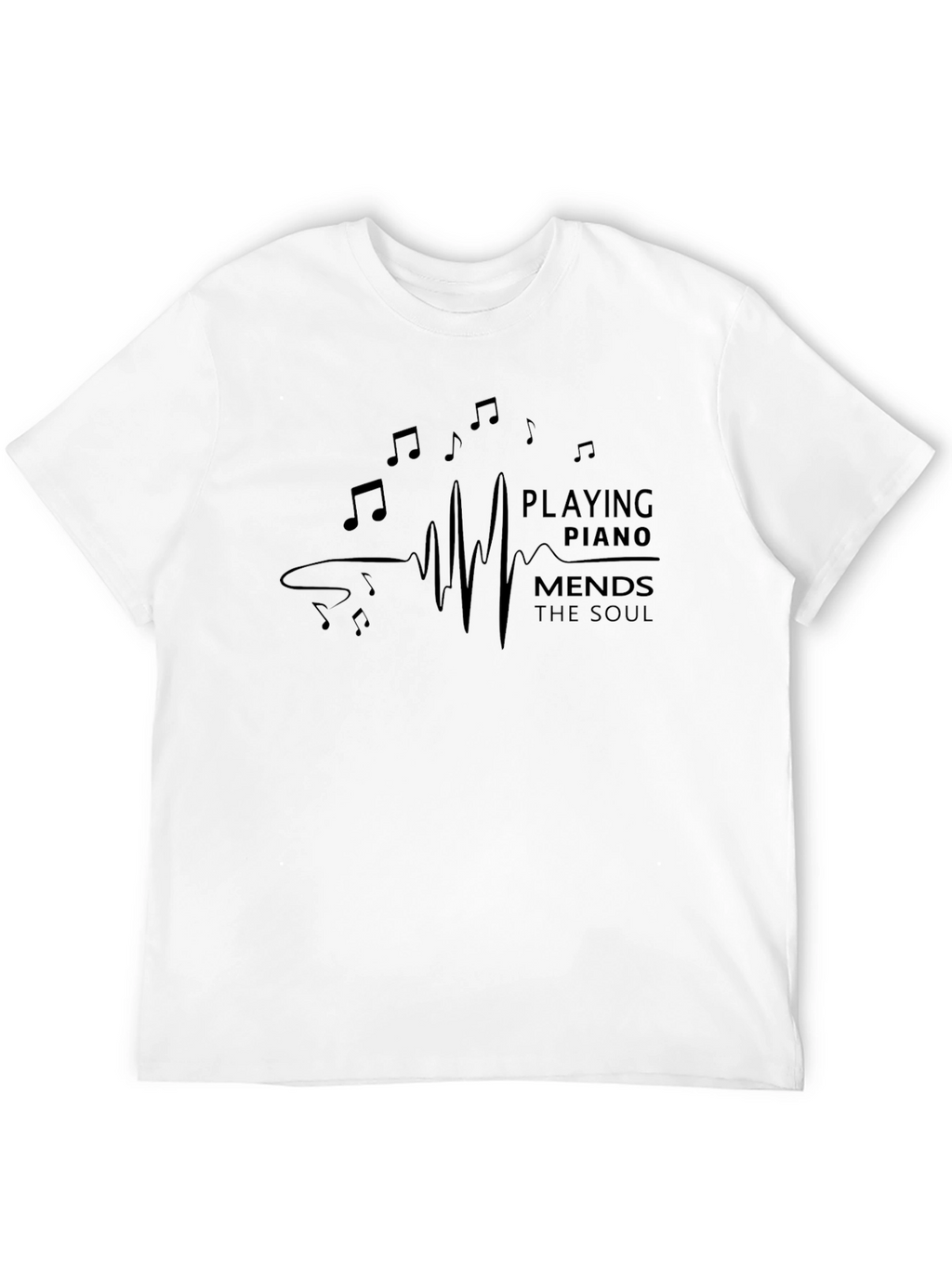 Playing Piano Mends the Soul T-Shirt