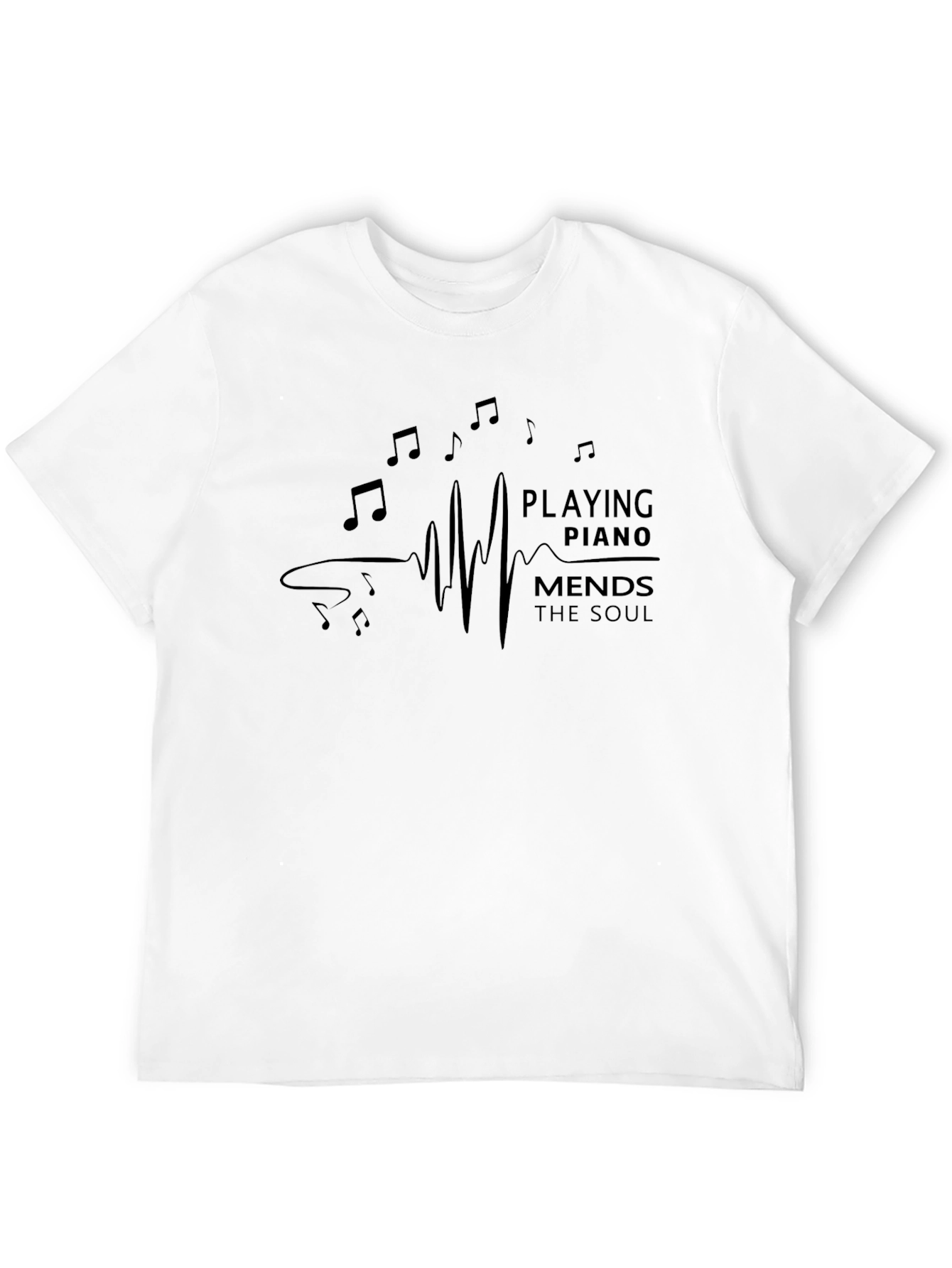 Playing Piano Mends the Soul T-Shirt
