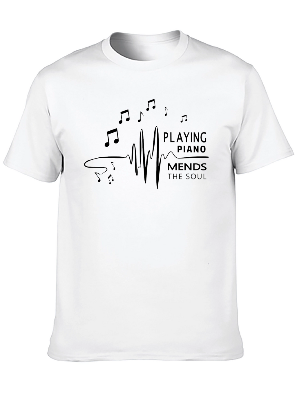 Playing Piano Mends the Soul T-Shirt