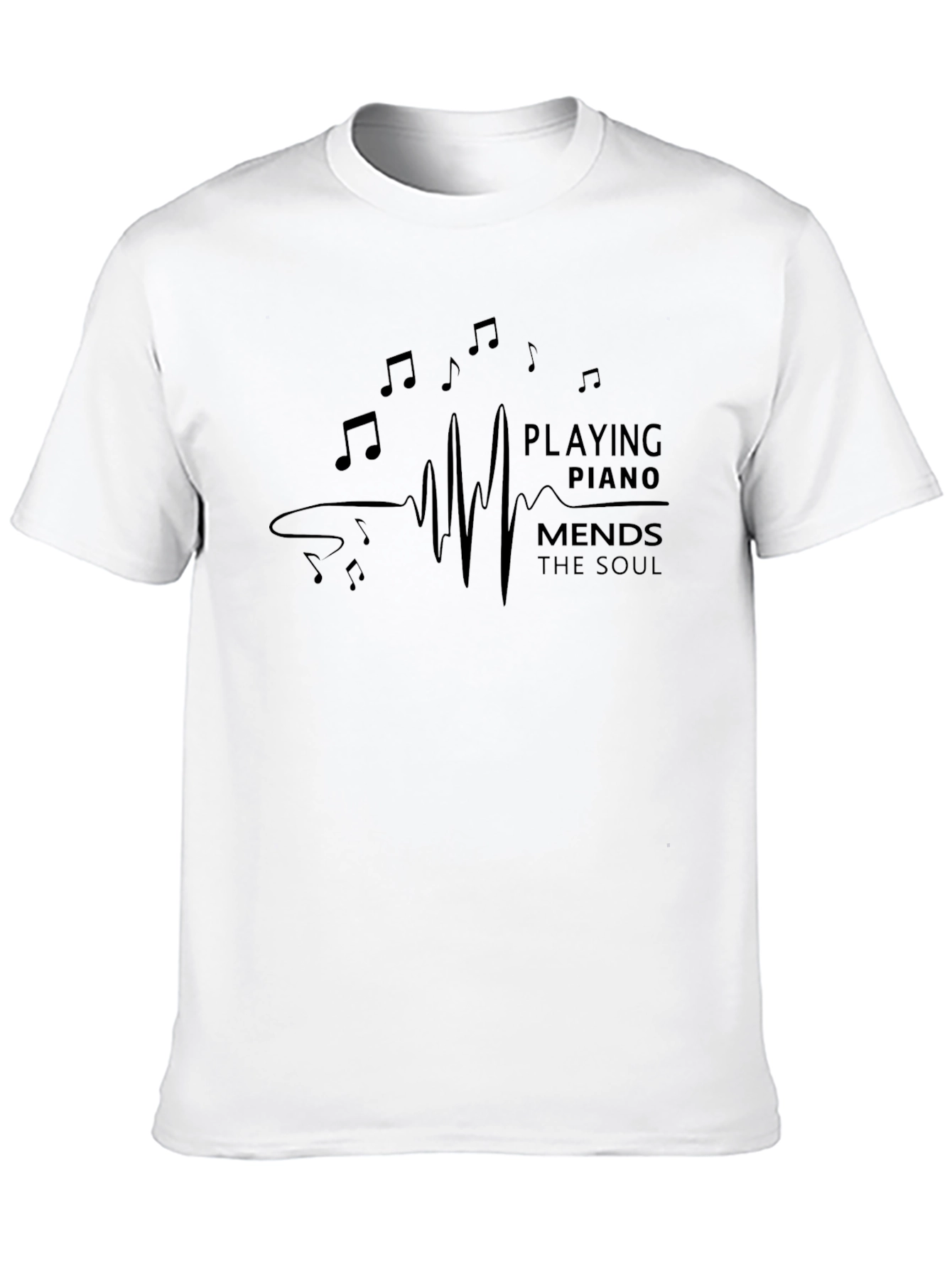 Playing Piano Mends the Soul T-Shirt