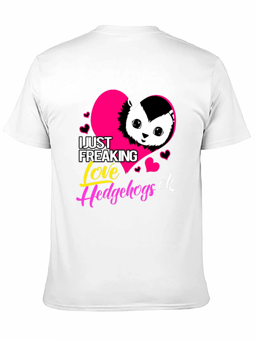 I Love Hedgehogs Graphic Tee