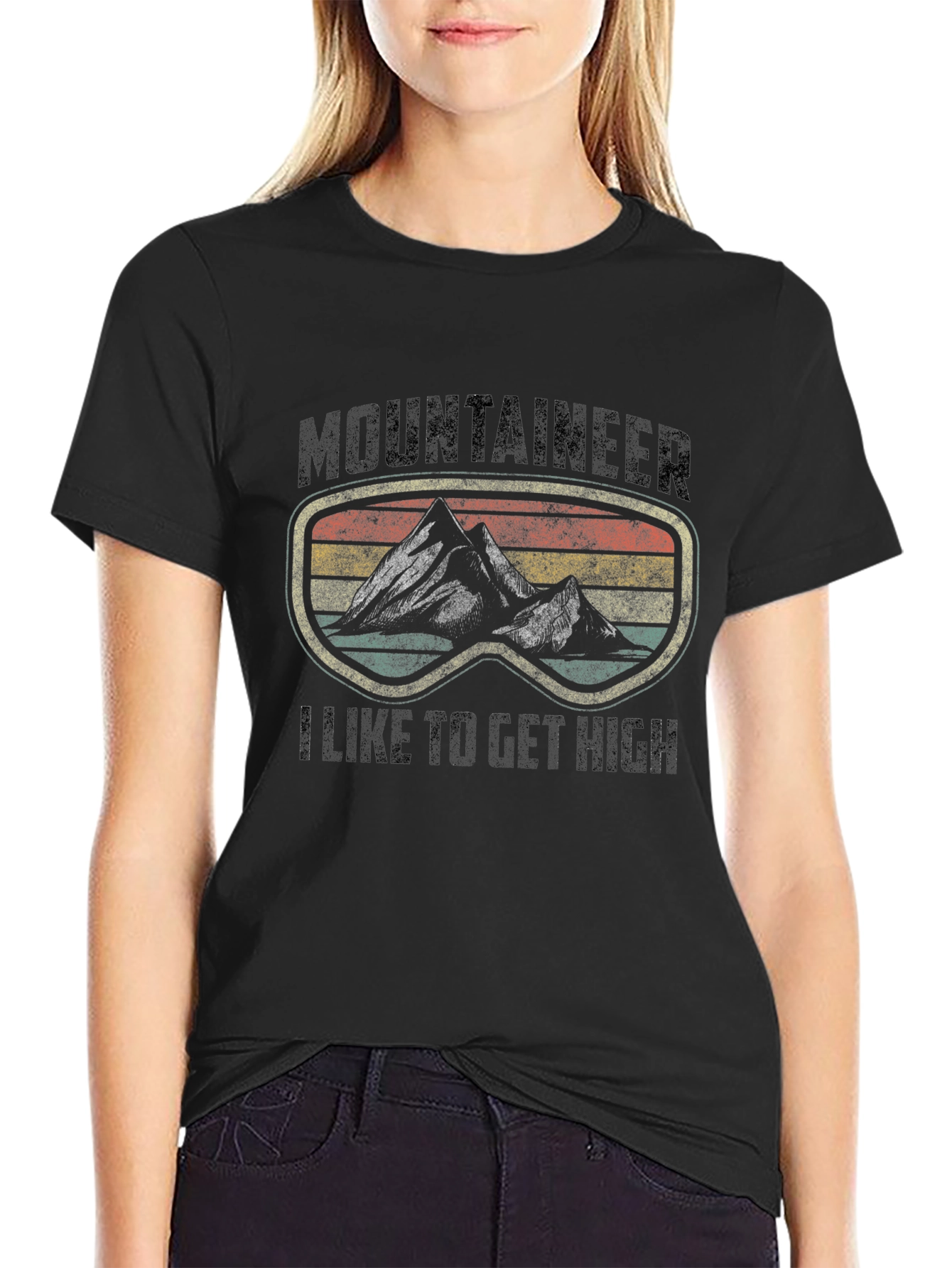 Mountaineer I Like to Get High T-Shirt