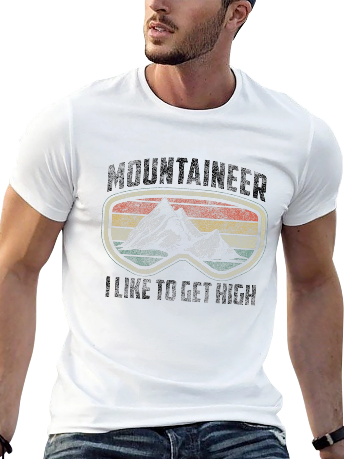 Mountaineer I Like to Get High T-Shirt
