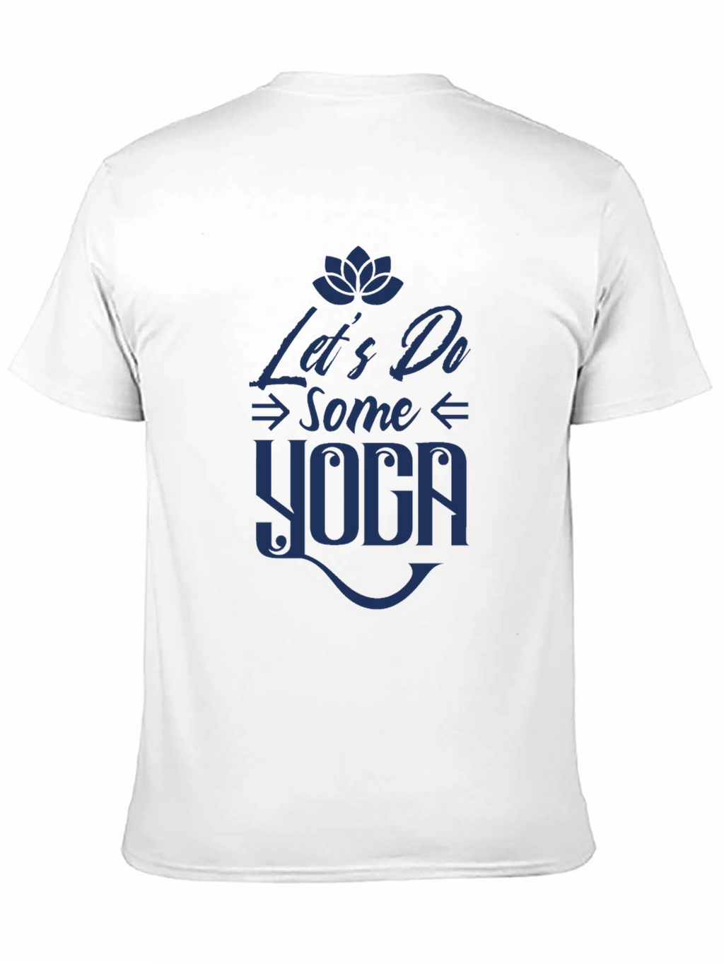 Lets Do Some Yoga Graphic Tee - Black