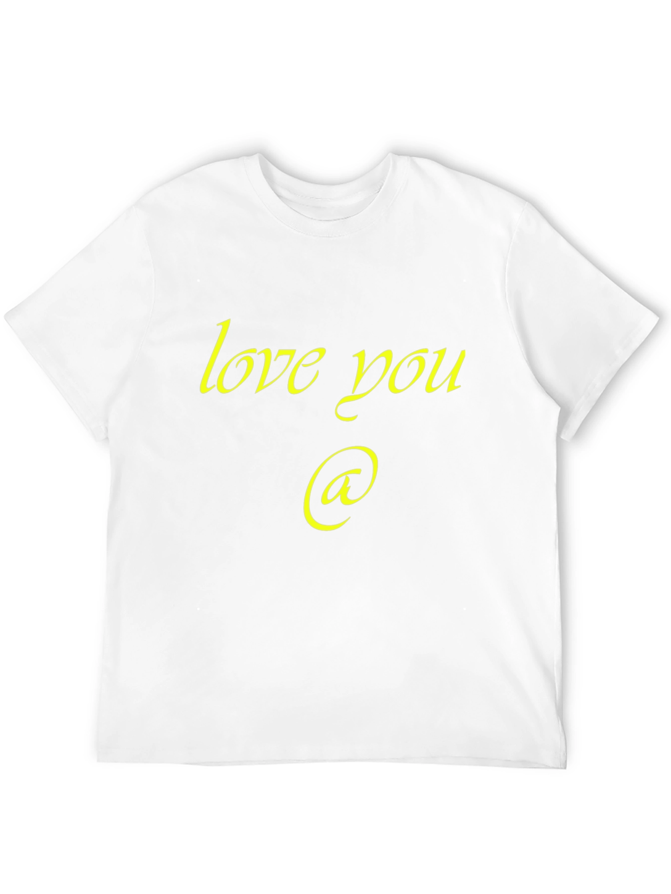 Love You Graphic Black T-Shirt