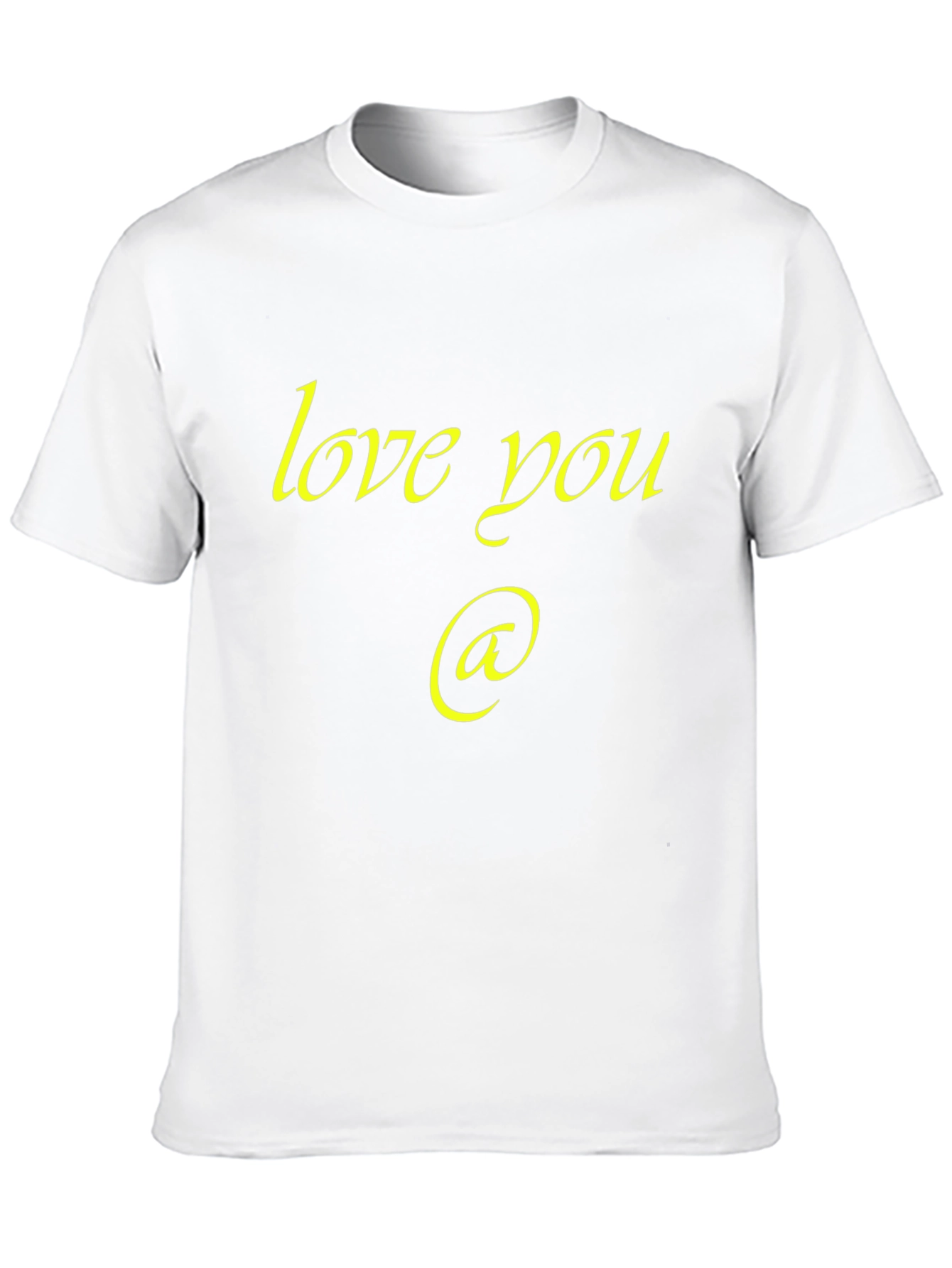 Love You Graphic Black T-Shirt