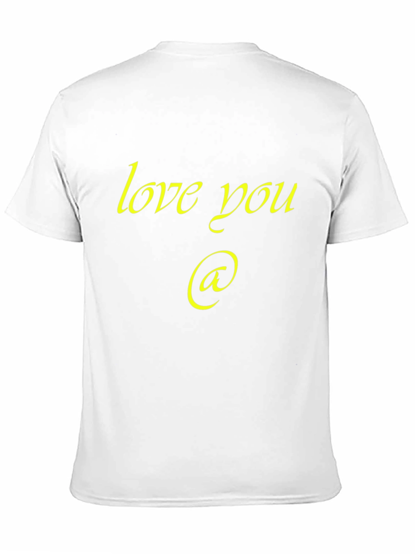 Love You Graphic Black T-Shirt