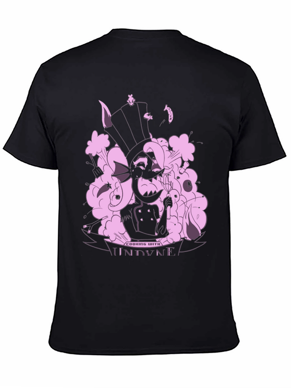 Undertale Undyne Cooking T-Shirt