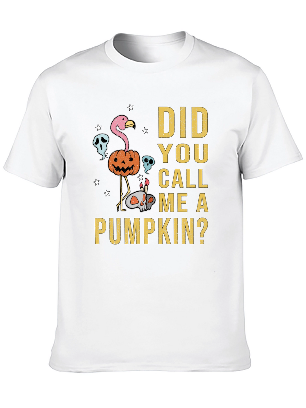 Did You Call Me A Pumpkin? Halloween Graphic Tee