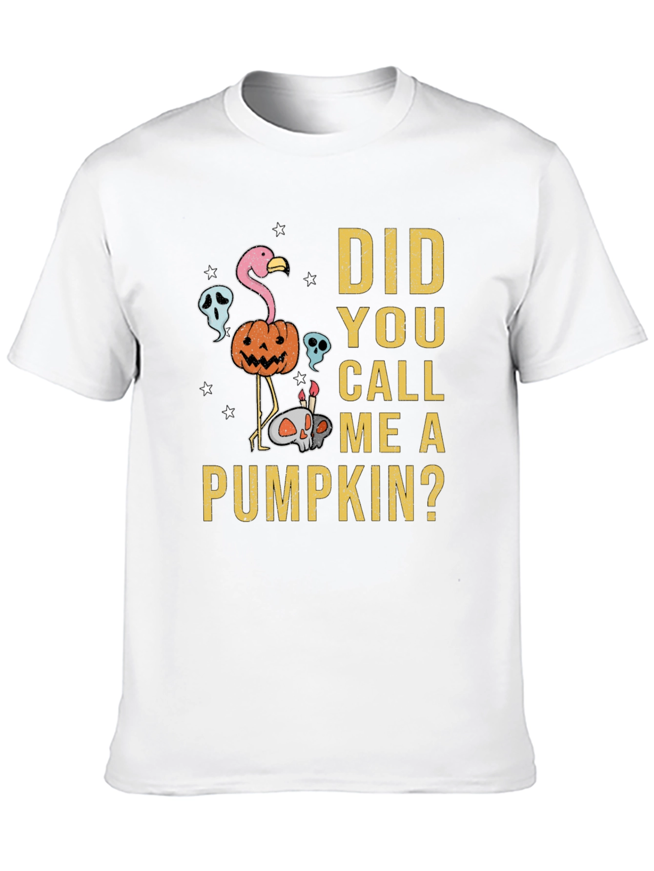 Did You Call Me A Pumpkin? Halloween Graphic Tee